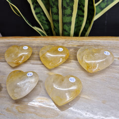 Limoniet kwarts hartje