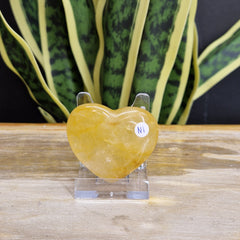 Limoniet kwarts hartje