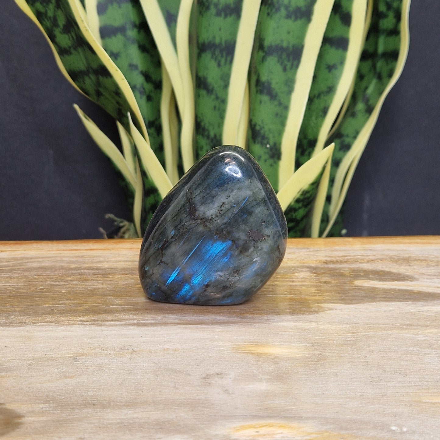 AA blauwe labradoriet sculptuur