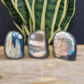 AA goldene Labradorit-Skulptur