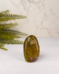 Groene Opaal sculptuur