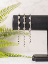 Zilveren maansteen armband