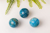Blauwe apatiet bollen