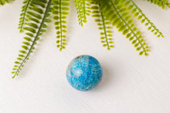 Blauwe apatiet bollen