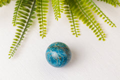 Blauwe apatiet bollen