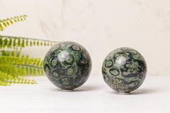 Kambaba jaspis (eldariet) bollen