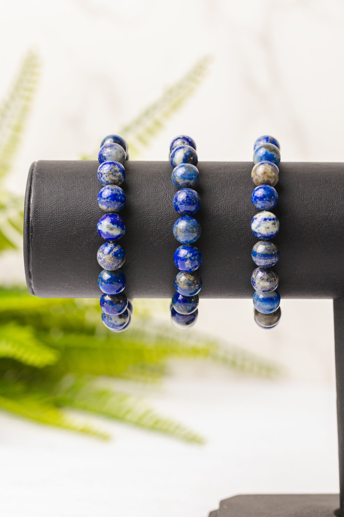 Div. soorten kogelarmbanden 10mm - 3e gratis