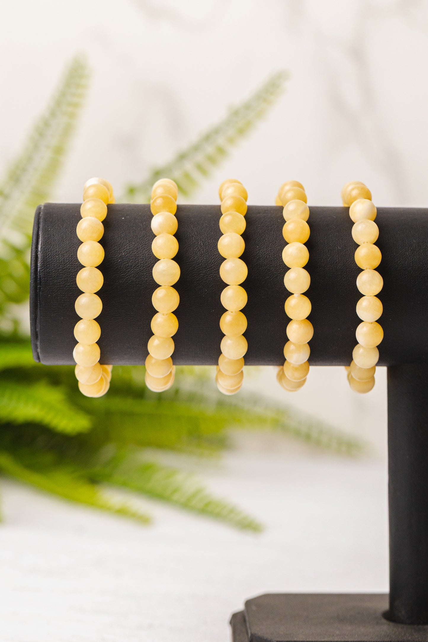 Div. soorten kogelarmbanden 8mm - 3e gratis
