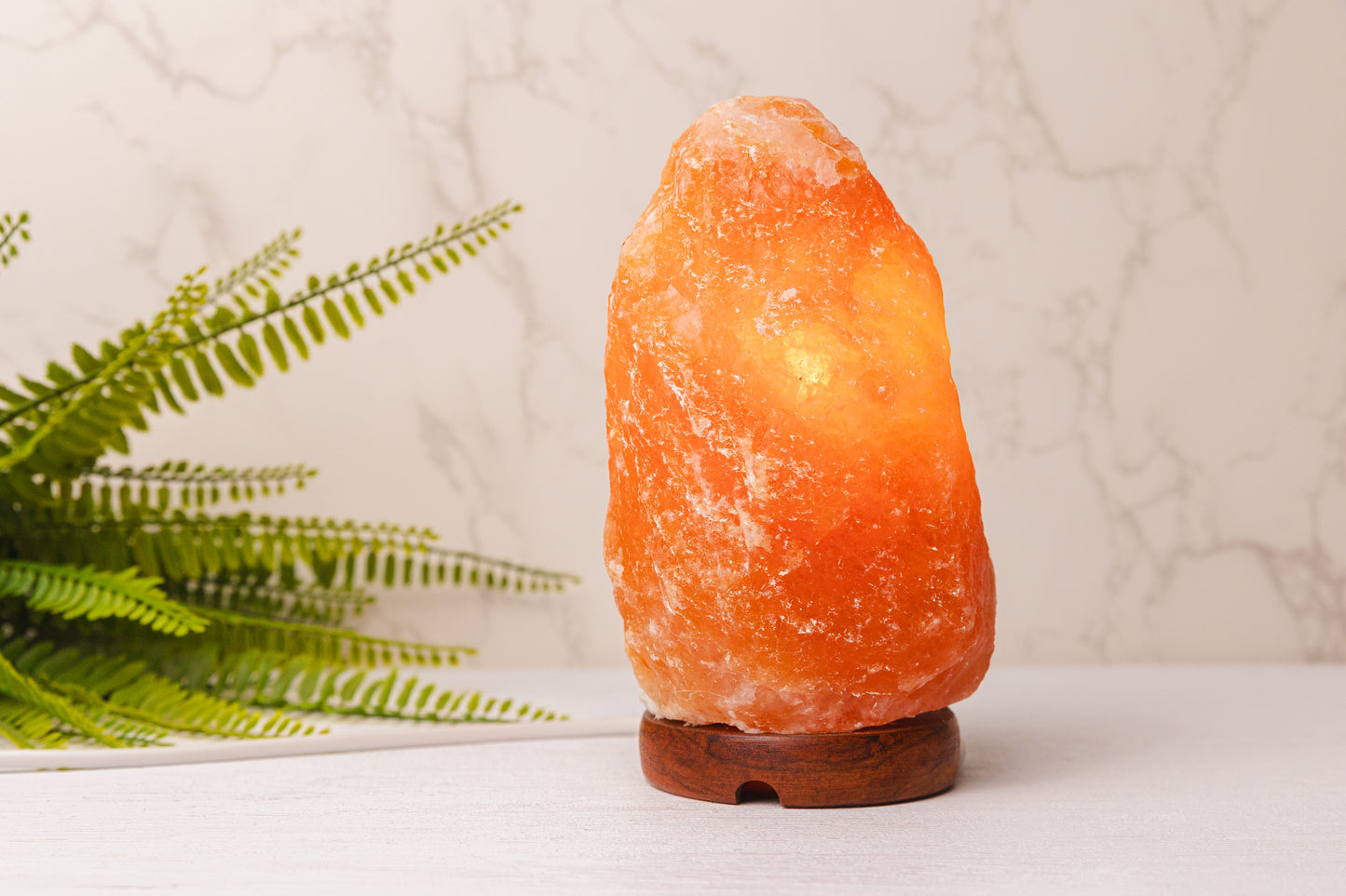 Himalaya Zoutlamp 1–2 kg (inclusief stekker en lampje) - 2 voor €30
