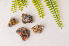 Cerussiet met galeniet en bariet - Marokko