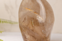 Rookkwarts sculptuur