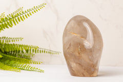 Rookkwarts sculptuur