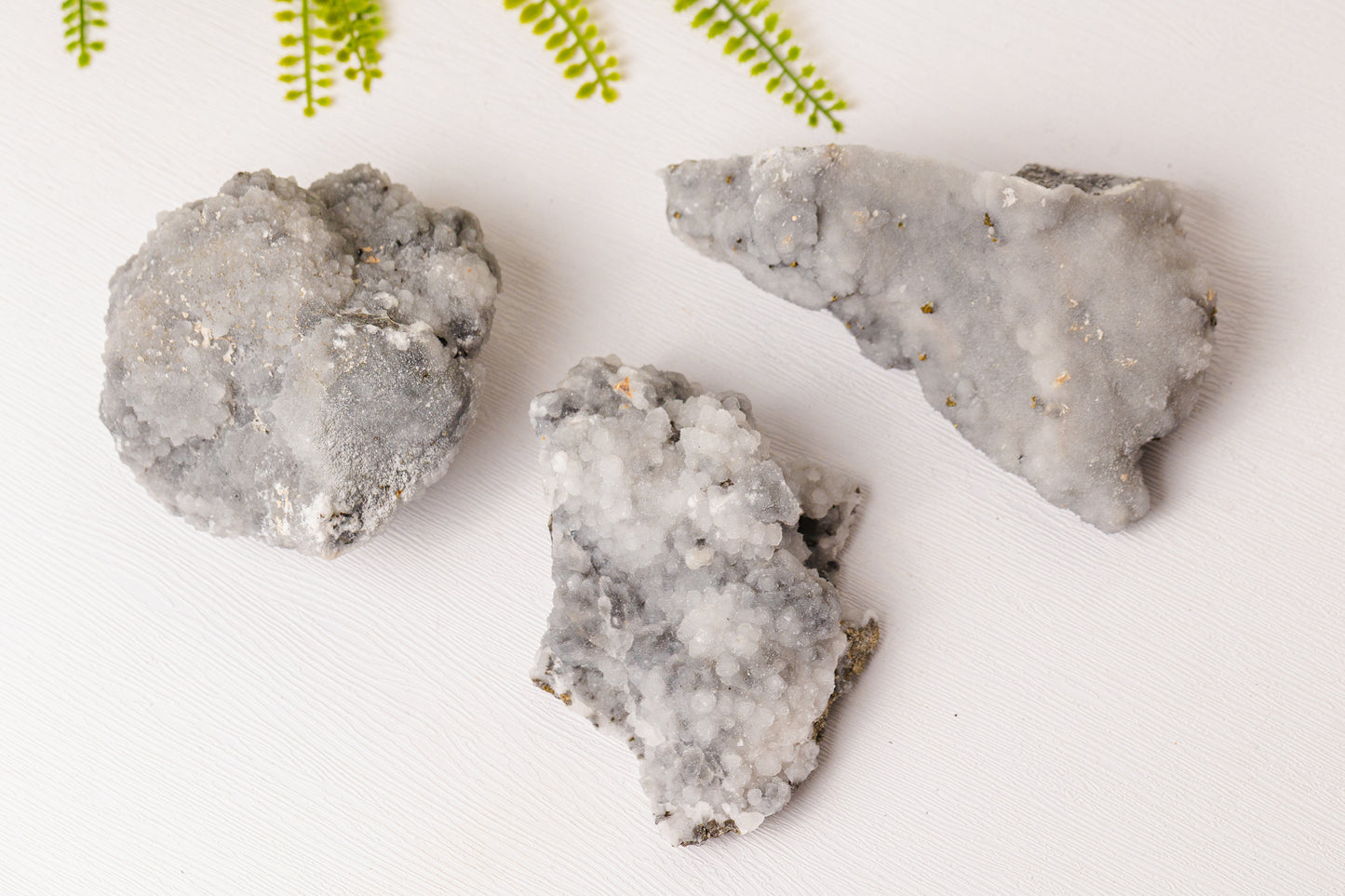 Ruwe chalcedoon stukken