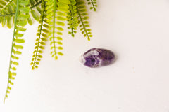 Dogteeth amethist trommelstenen XL