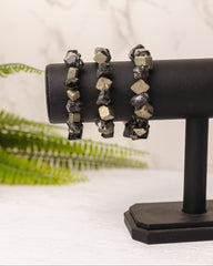 Pyriet armband ruw