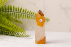 Limoniet kwarts punten