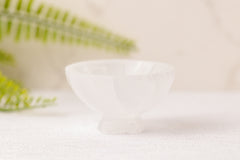 Seleniet schaaltje met voet