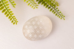 Seleniet handsteen met print