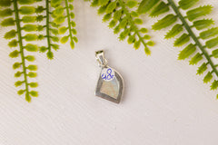 Zilveren maansteen hanger