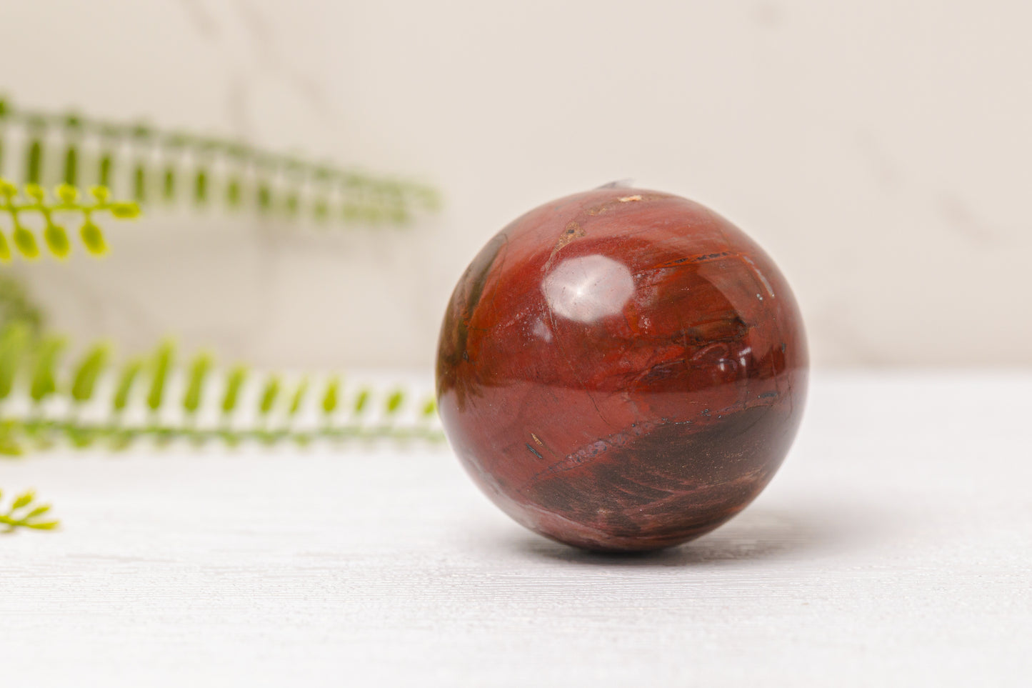 Versteend hout bollen