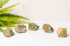 Chalcopyriet stukken