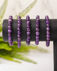 Div. soorten kogelarmbanden 8mm - 3e gratis