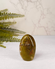Groene Opaal sculptuur