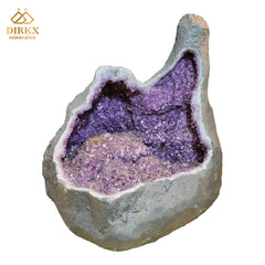 Amethist hat ein Gewicht von 568 kg aus Brasilien