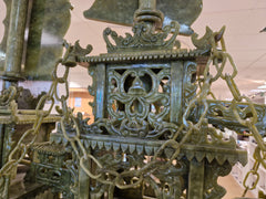 Groot handgemaakt serpentijn schip