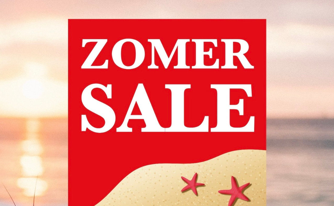 Zomersale! Elk 2e artikel 50% korting!