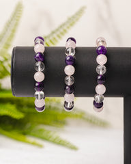 Div. soorten kogelarmbanden 10mm - 3e gratis