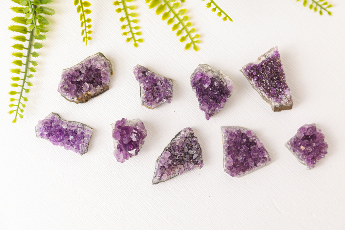 Amethist clustertjes - 3e gratis