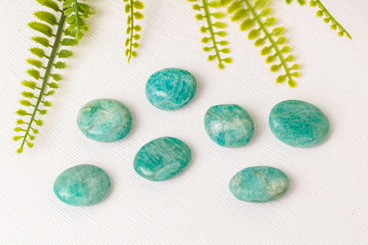 Amazoniet trommelstenen