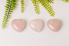 Rozenkwarts hartjes