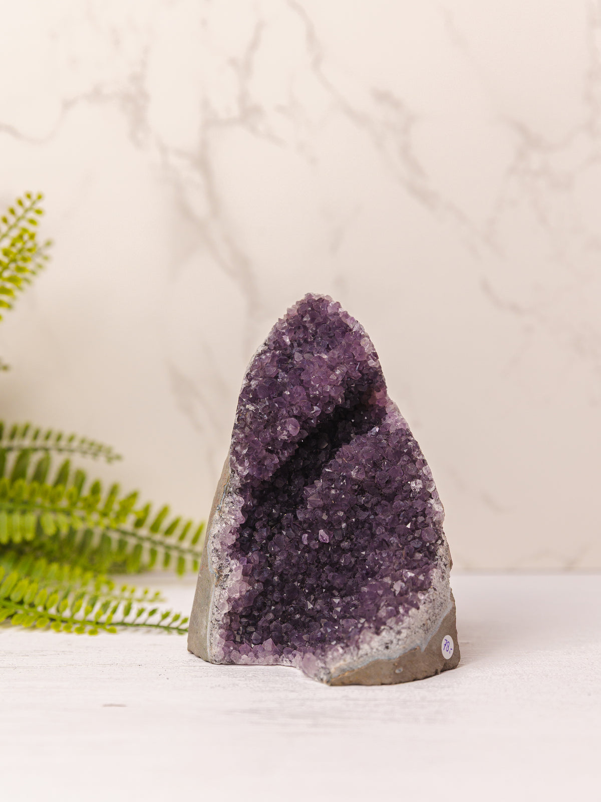 Amethist cutbase #1 - 16cm hoog