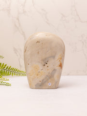 Flint jaspis sculpturen