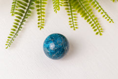 Blauwe apatiet bollen