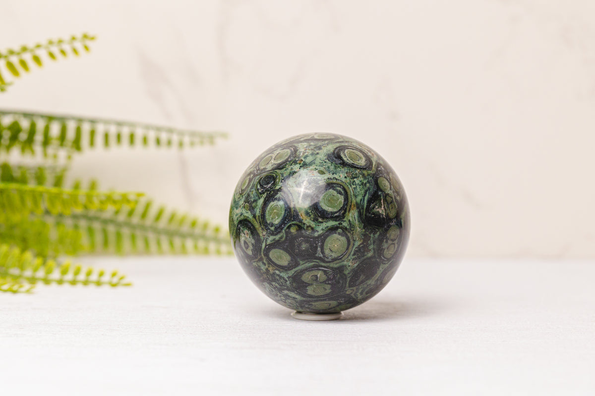 Kambaba jaspis (eldariet) bollen