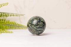 Kambaba jaspis (eldariet) bollen