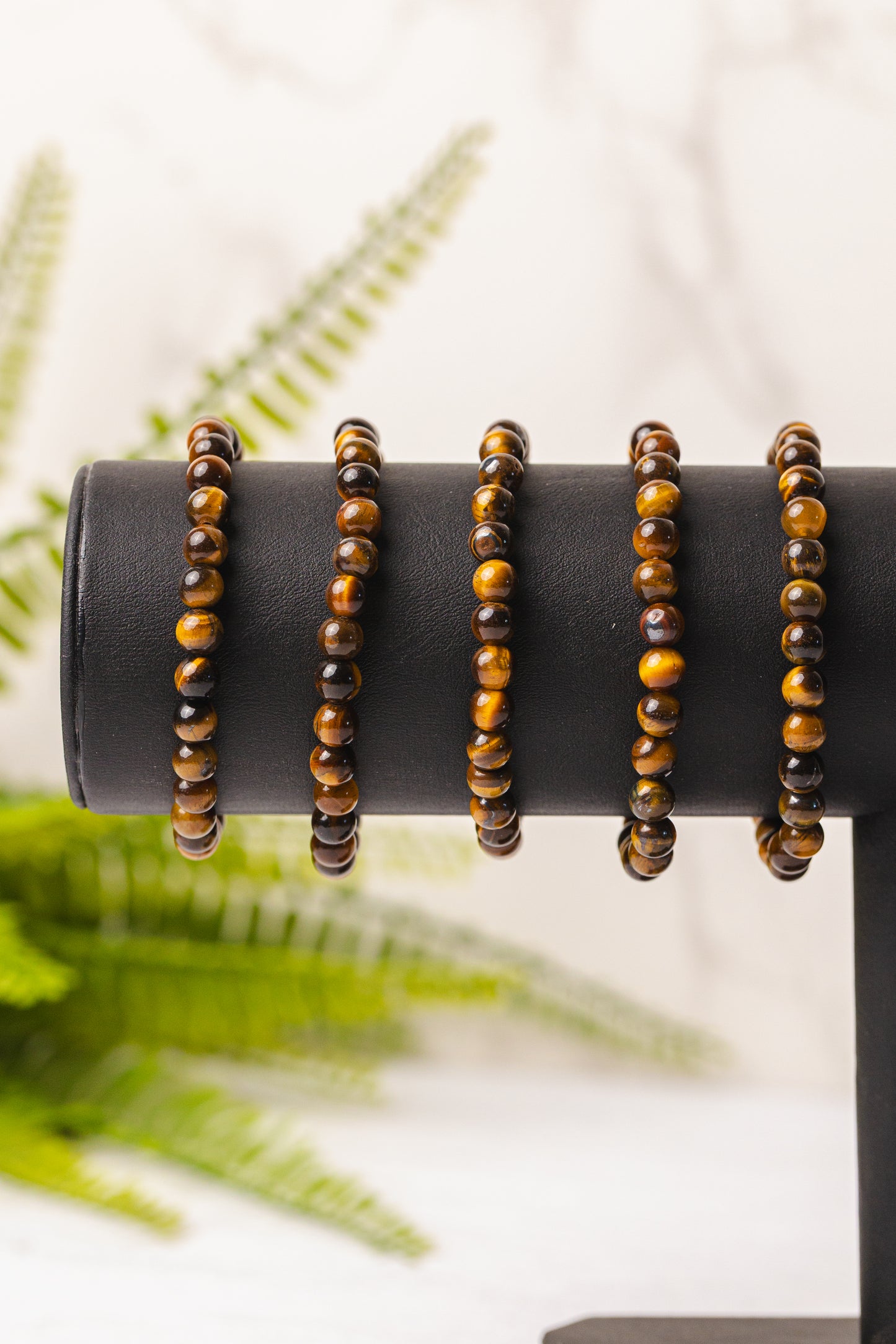 Div. soorten kogelarmbanden 6mm - 3e gratis