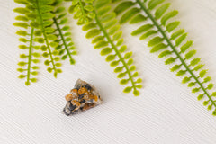 Cerussiet met galeniet en bariet - Marokko