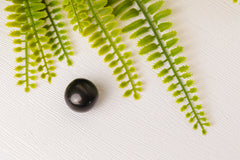 Shungiet trommelstenen