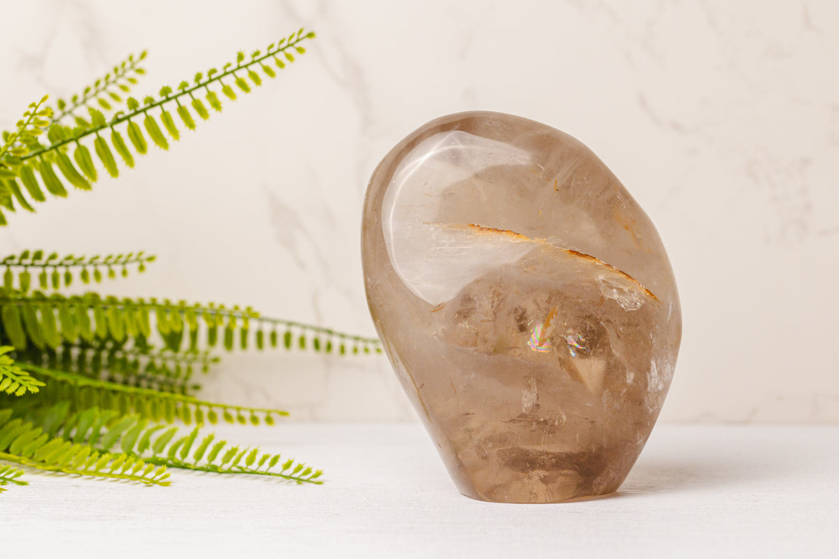 Rookkwarts sculptuur