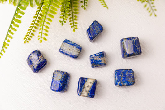Lapis lazuli blokken