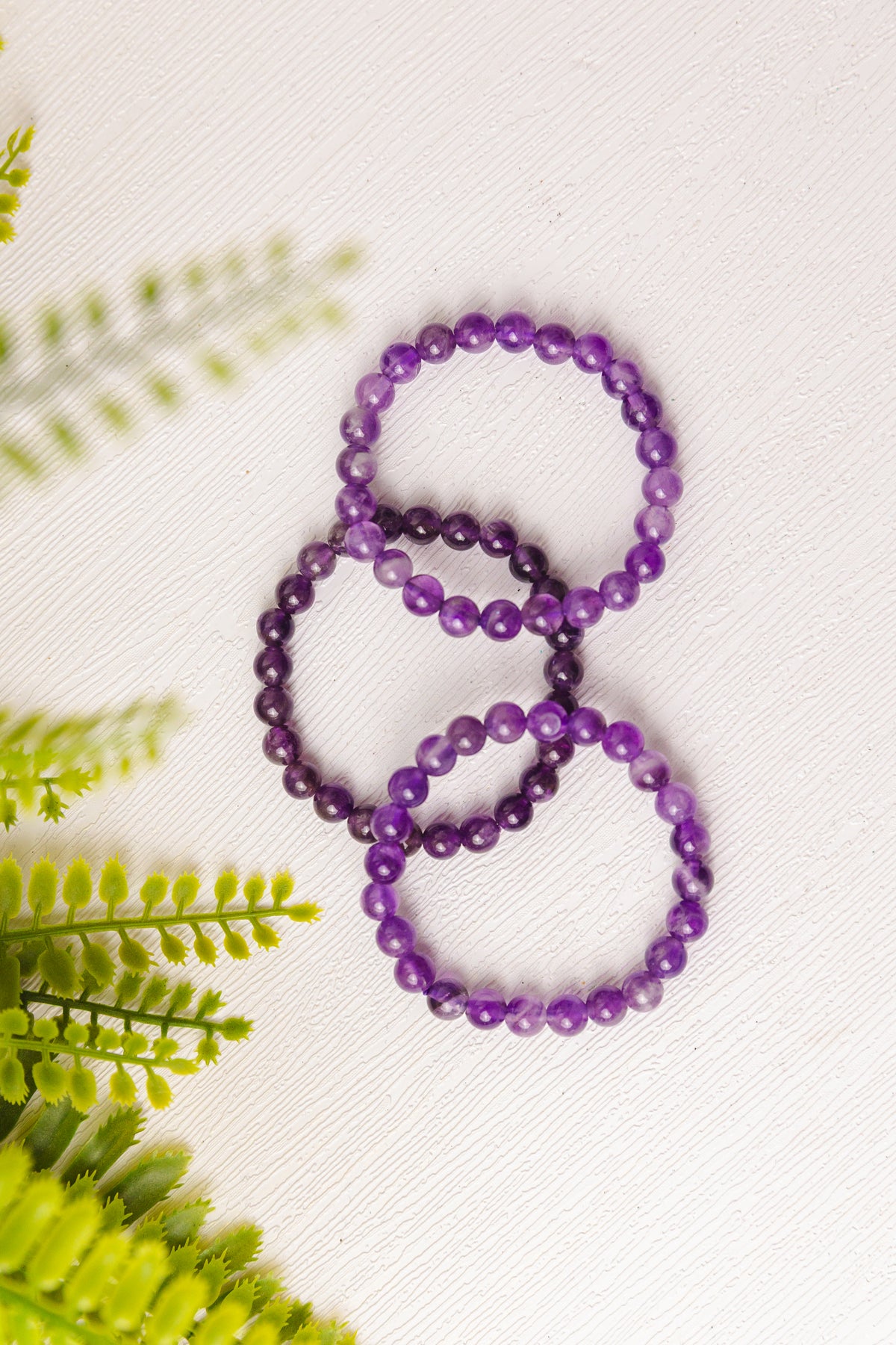 Div. soorten kinderarmbanden rond 6mm - 3e gratis