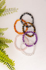 Div. soorten kinderarmbanden rond 6mm - 3e gratis