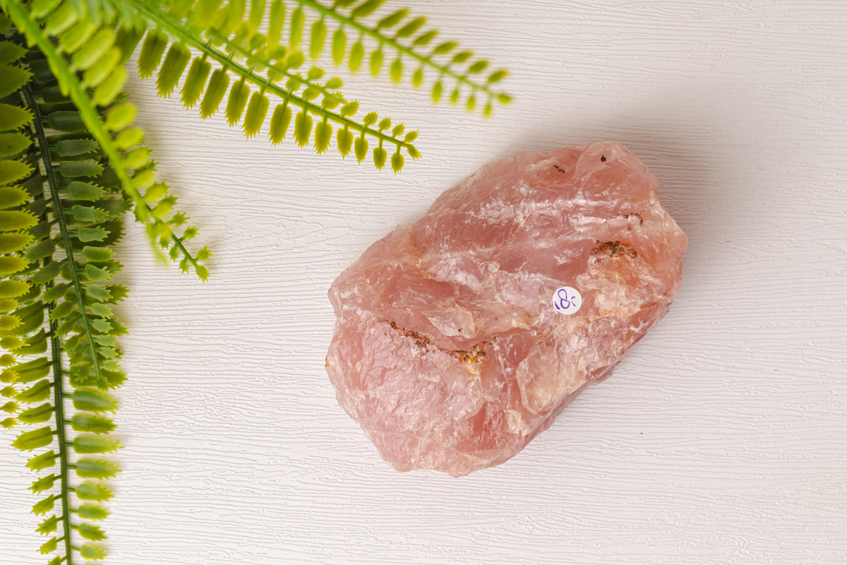 Ruwe Rozenkwarts stukken