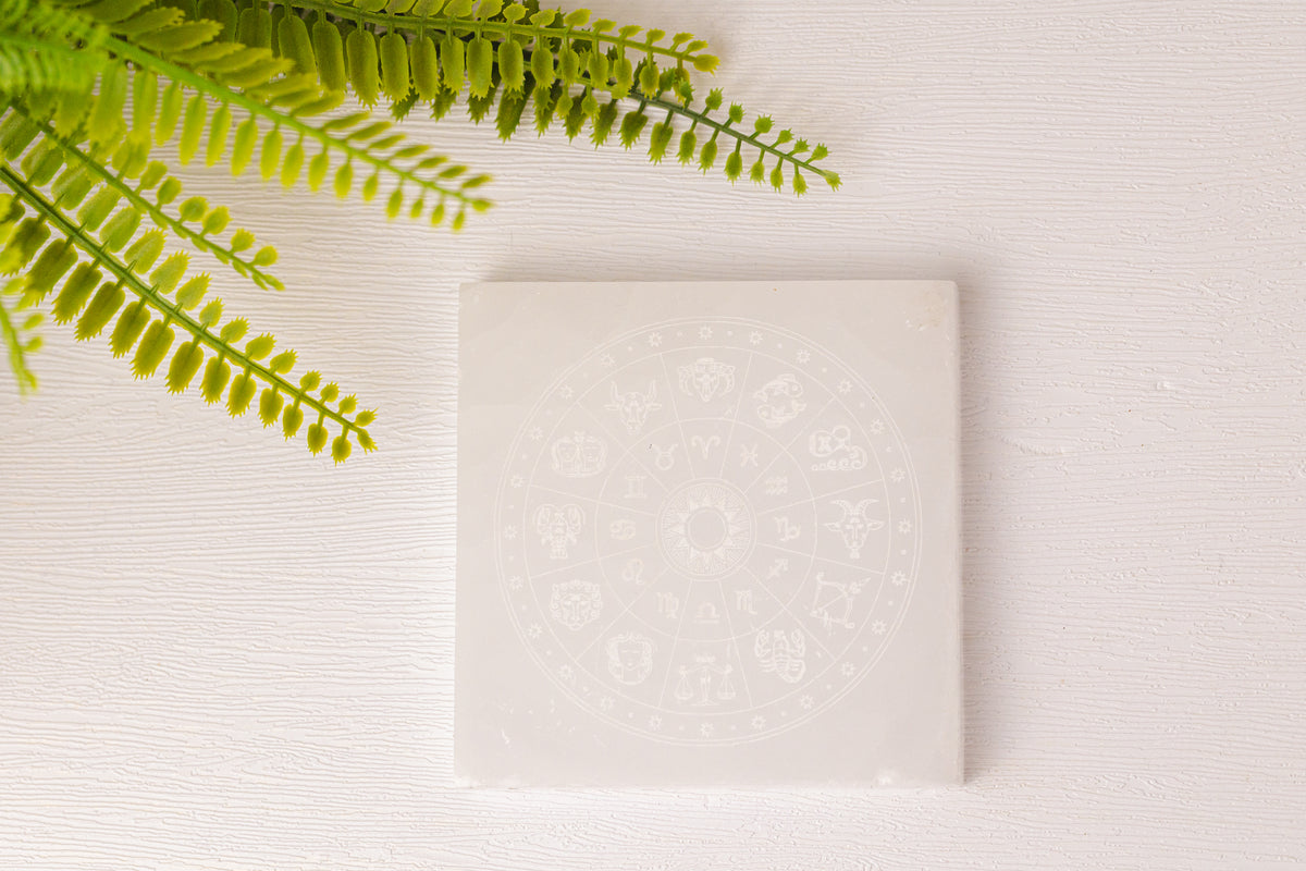 Seleniet onderzetter sterrenbeelden