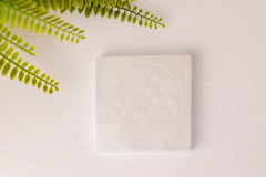 Seleniet onderzetter met print