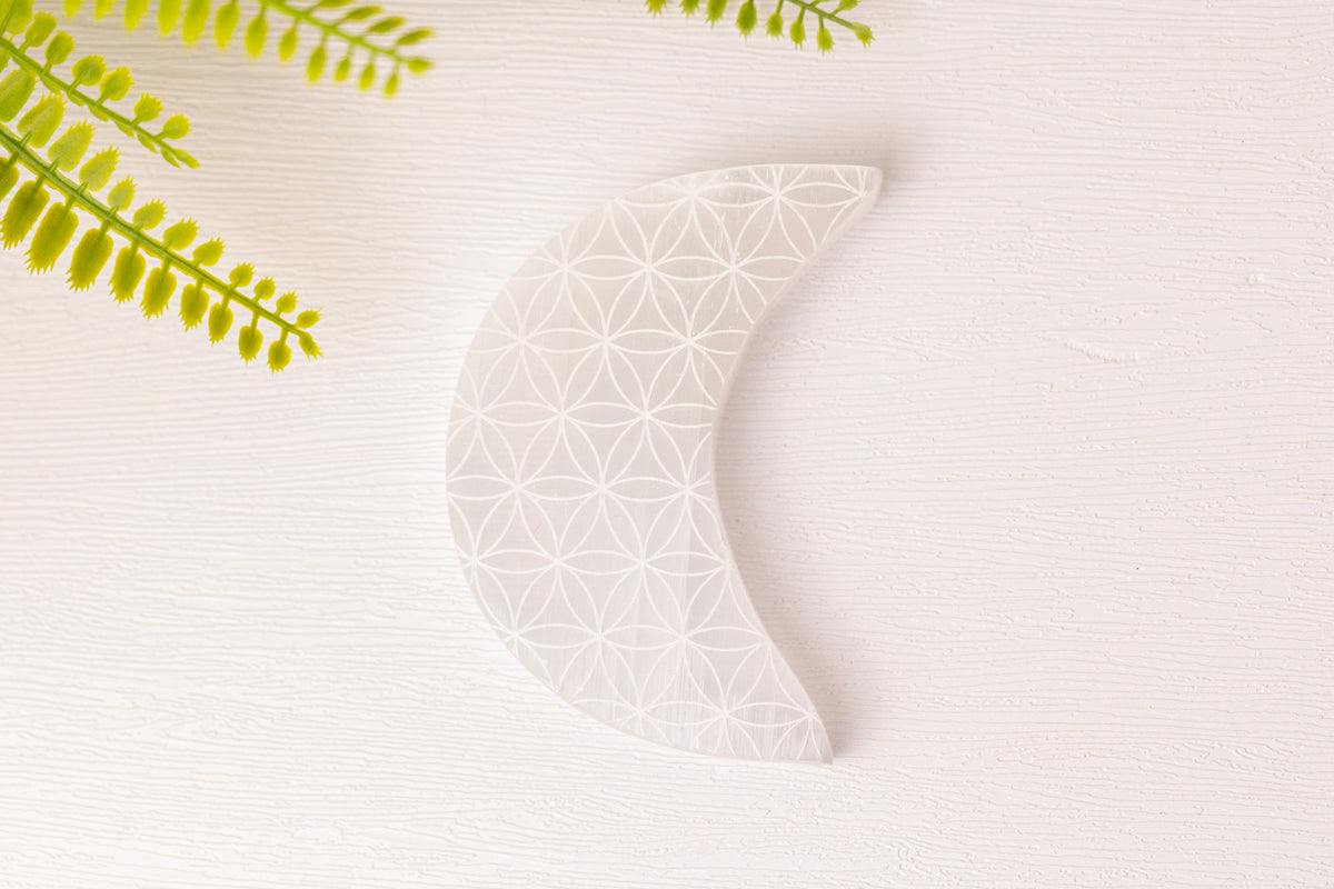 Seleniet onderzetter maan